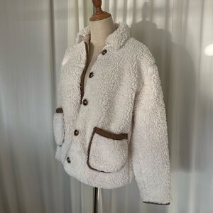 J. CREW | Faux Sherpa Barn Jacket